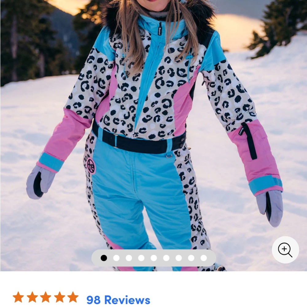 Tipsy Elves Leopard Snow Suit